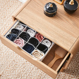 Howards Flexible 24 Compartment Drawer Organiser - Grey