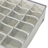 Howards Flexible 24 Compartment Drawer Organiser - Grey