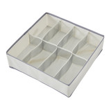 Howards Flexible 8 Compartment Drawer Organiser - Grey