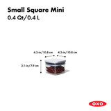 OXO POP 2.0 Container Small Square Mini 400ml