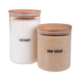 Appetito Clear Vinyl Pantry Labels - 60 Pack