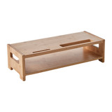 Howards Bamboo Monitor Stand
