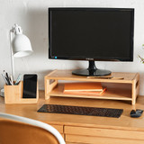 Howards Bamboo Monitor Stand