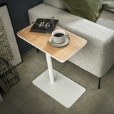 Tower Side Table - White