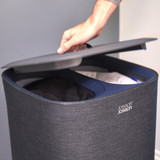 Joseph Joseph Tota 60L Separation Laundry Basket - Steel Blue