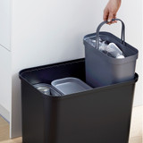 SmartStore Collect 76L Sort & Recycle Bin Set - Black