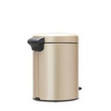 brabantia NewIcon Pedal Bin 5L - Metallic Gold