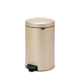 brabantia NewIcon Pedal Bin 20L - Metallic Gold