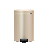 brabantia NewIcon Pedal Bin 20L - Metallic Gold