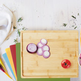 Wiltshire Eco Bamboo Multi Chopping Board & Cutting Mat Set