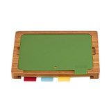 Wiltshire Eco Bamboo Multi Chopping Board & Cutting Mat Set