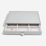 Stackers Supersize Drawer Bracelet Jewellery Box Layer - Pebble Grey