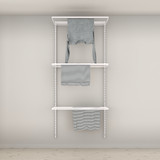elfa Classic Laundry Shelving Solution Option 1