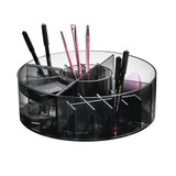 iDesign x Sarah Tanno Rotating Makeup Organiser - Smoke