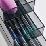 iDesign x Sarah Tanno Slide & Stack Organisers 3 Pack - Smoke