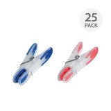 Leifheit Laundry Pegs Red & Blue - 25 Pack