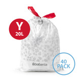 brabantia PerfectFit Bin Bags 20L Code Y - 40 Pack