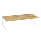 WilliamsWare Deep Stackable Bamboo Kitchen Shelf 70cm Wide - White