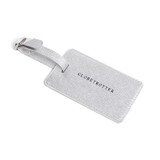 Globite Metallic Luggage Tag - Silver