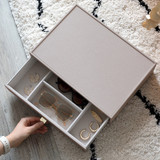 Stackers Supersize Drawer Accessories Jewellery Box Layer Deep - Taupe
