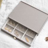 Stackers Supersize Drawer Bracelet Jewellery Box Layer - Taupe