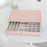 Stackers Supersize Drawer All in One Jewellery Box Layer - Blush