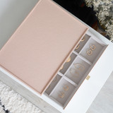 Stackers Supersize Drawer Bracelet Jewellery Box Layer - Blush