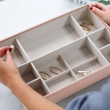 Stackers Supersize Watch & Accessory Jewellery Box Layer Deep - Blush