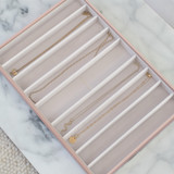 Stackers Supersize Necklace & Bracelet Jewellery Box Layer - Blush