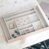Stackers Supersize Ring & Accessory Jewellery Box Layer - Blush