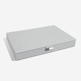 Stackers Supersize Jewellery Box with Lid - Pebble Grey