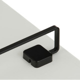 Williamsware Metal Towel Rail 30cm - Black