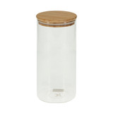 Kates Kitchen Glass Canister with Bamboo Lid 1.25L