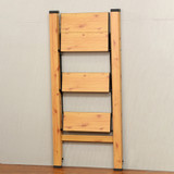 WilliamsWare Aluminium Wood-Look 3 Step Ladder