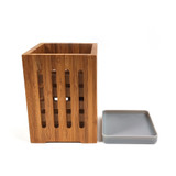 WilliamsWare Bamboo Cutlery Holder