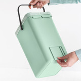 brabantia Sort & Go Waste Bin 12L - Jade Green