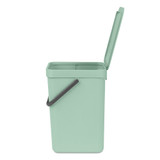 brabantia Sort & Go Waste Bin 12L - Jade Green