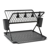 brabantia Sink Side Foldable Aluminium Dish Rack