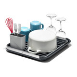 OXO Good Grips Fold Flat Aluminium Dish Rack