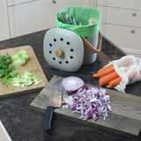 White Magic Eco Basics Compost Bin 6L - Granite