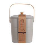 White Magic Eco Basics Compost Bin 6L - Granite