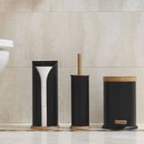 White Magic Eco Basics 3 in 1 Bathroom Set - Black