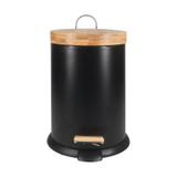 White Magic Eco Basics Rubbish Bin 3L - Black