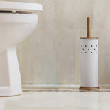 White Magic Eco Basics Toilet Brush - White