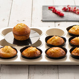 Nostik Reusable Muffin Tray Liner - 12 Pack