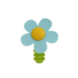 Vigar Flower Power Silicone Bottle Stopper - Assorted