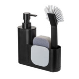 Vigar Monoblock Sink Caddy Set - Black