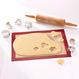 Nostik Reusable Silicone Prep & Roll Baking Mat