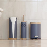 White Magic Eco Basics Rubbish Bin 3L - Charcoal