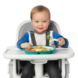 OXO Tot On The Go Plastic Fork & Spoon Set - Teal